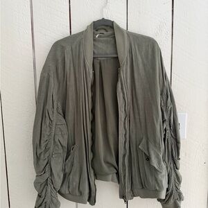 Free People Sage Green Jacket